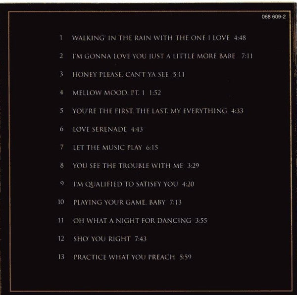 Barry White : Oro - Grandes Éxitos (CD, Comp)