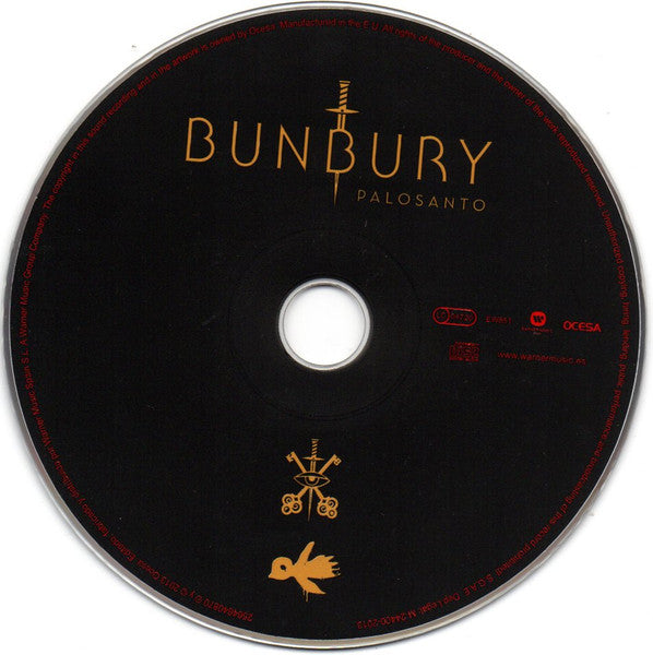 Enrique Bunbury : Palosanto (2xCD, Album, Dig)