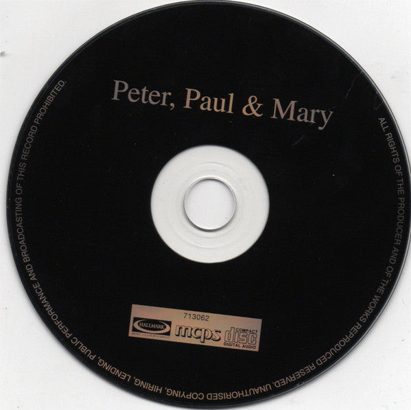 Peter, Paul & Mary : Peter, Paul And Mary (CD, Album, RE)