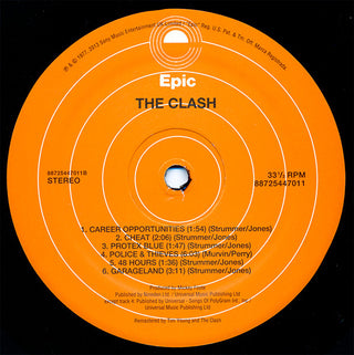 The Clash : The Clash (LP, Album, RE, RM, 180)
