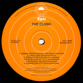 The Clash : The Clash (LP, Album, RE, RM, 180)