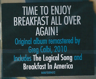 Supertramp : Breakfast In America (CD, Album, RE, RM)