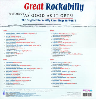 Various : Great Rockabilly - The Original Rockabilly Recordings 1955-1956 (2xLP, Comp, Gat)