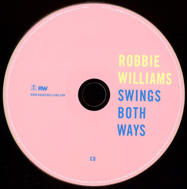 Robbie Williams : Swings Both Ways (CD, Album + DVD-V, NTSC)