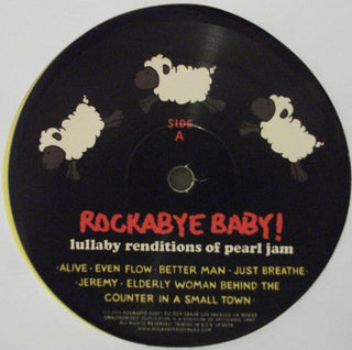 Jeffrey Miner : Rockabye Baby! Lullaby Renditions Of Pearl Jam (LP, Album, RSD, RE, Yel)