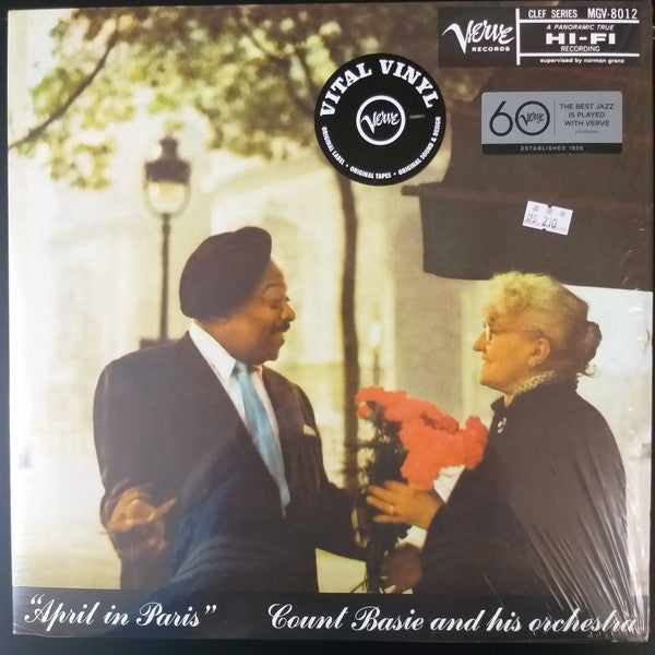 Count Basie Orchestra : April In Paris (LP, Album, RE, RM, 180)