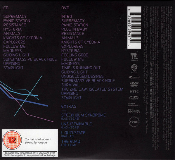 Muse : Live At Rome Olympic Stadium (CD, Album + DVD-V, NTSC)