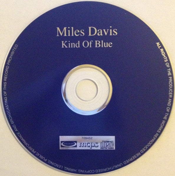 Miles Davis : Kind Of Blue (CD, Album, RE)