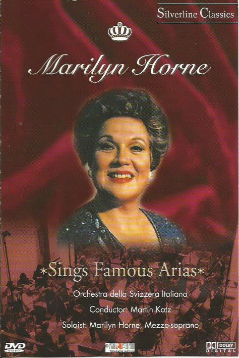 Marilyn Horne, Orchestra Della Radio Televisione Della Svizzera Italiana : Sings Famous Arias (DVD)