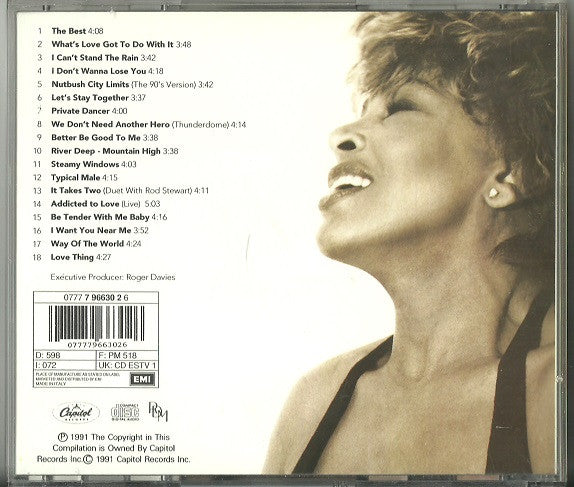 Tina Turner : Simply The Best (CD, Comp, RE)