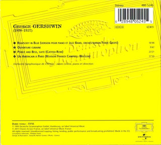 George Gershwin, James Levine (2) : Rhapsody In Blue / Un Américain À Paris (CD, Album, Dig)