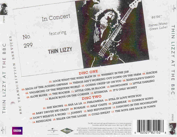 Thin Lizzy : At The BBC (2xCD, Comp)