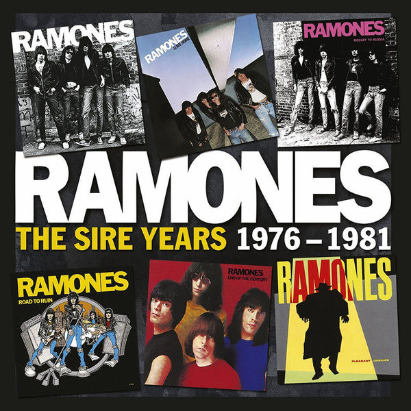 Ramones : The Sire Years 1976-1981 (6xCD, Album, RE + Box, Comp)