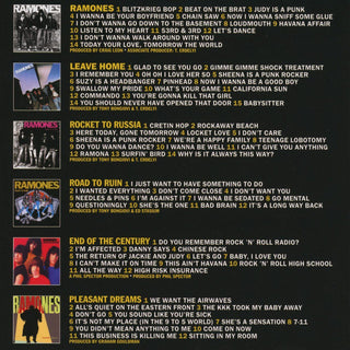Ramones : The Sire Years 1976-1981 (6xCD, Album, RE + Box, Comp)