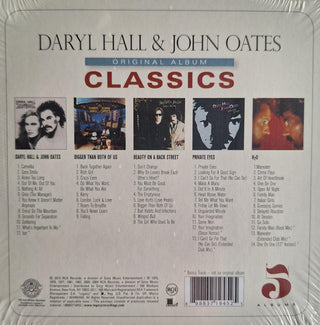 Daryl Hall & John Oates : Original Album Classics (5xCD, Album, Comp, RE, RM + Box)