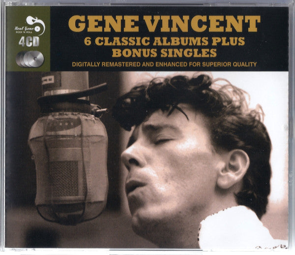 Gene Vincent : Six Classic Albums Plus Bonus Singles (4xCD, Comp, RM)