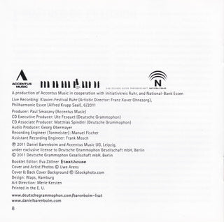 Franz Liszt - Daniel Barenboim, Pierre Boulez, Staatskapelle Berlin : The Liszt Concertos (CD)