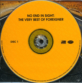 Foreigner : No End In Sight: The Very Best Of Foreigner (2xCD, Comp, RM)