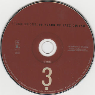 Various : Progressions: 100 Years Of Jazz Guitar (4xCD, Comp, Mono + Box)