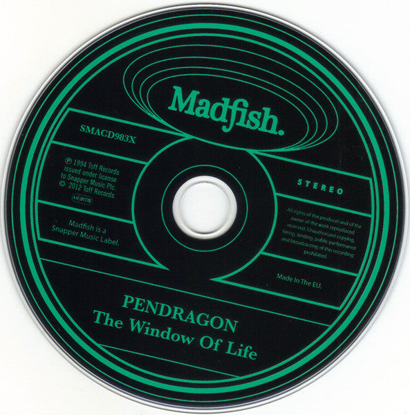 Pendragon (3) : The Window Of Life (CD, Album, RE, RM)