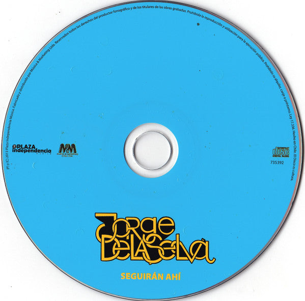 Jorge Delaselva : Seguirán Ahí (CD, Album)