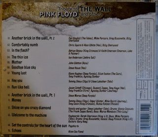 Various : Tribute To Pink Floyd - The Wall And Others (CD, Comp)