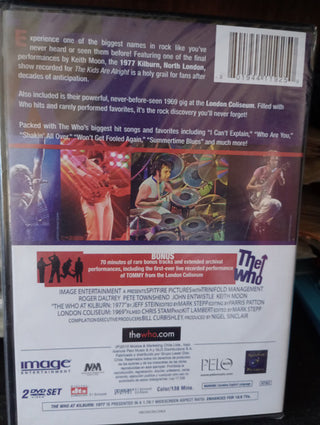 The Who : The Who At Kilburn 1977 (2xDVD-V, NTSC)