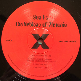 Sun Ra : The Nubians Of Plutonia (LP, Album, RE, Unofficial)
