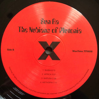 Sun Ra : The Nubians Of Plutonia (LP, Album, RE, Unofficial)
