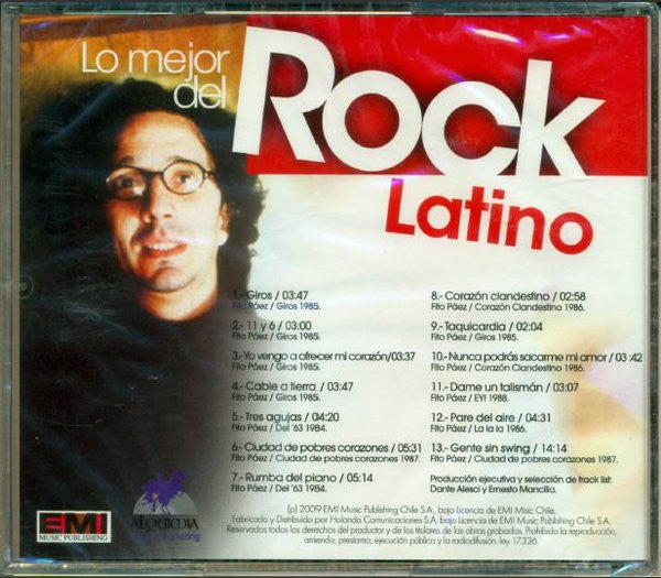 Fito Páez : Lo Mejor Del Rock Latino (CD, Comp)