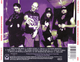 Pantera : Vulgar Display Of Power (CD, Album, RP)