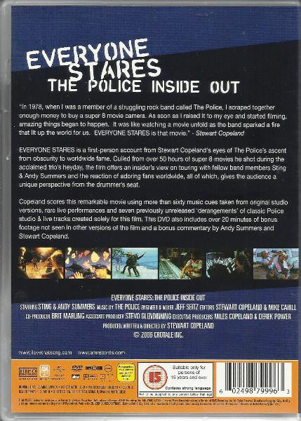 The Police : Everyone Stares (The Police Inside Out) (DVD-V, PAL)