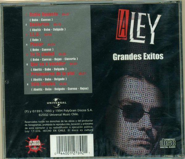 La Ley : Grandes Exitos (CD, Comp)