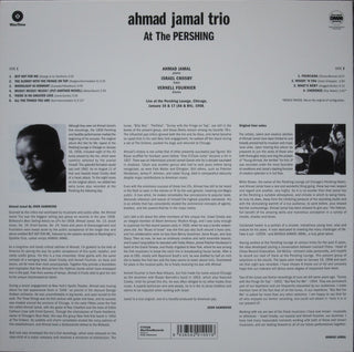 Ahmad Jamal Trio : Ahmad Jamal At The Pershing - But Not For Me (LP, Album, RE, RM, 180)