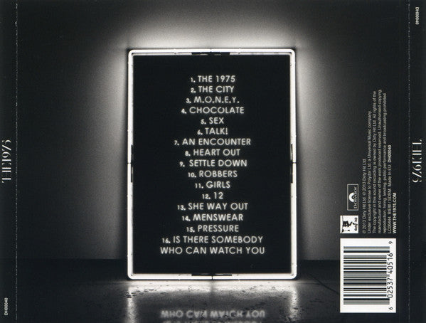 The 1975 : The 1975 (CD, Album)