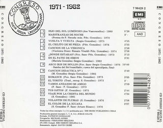 Congreso : 1971 - 1982 (CD, Comp, RE)