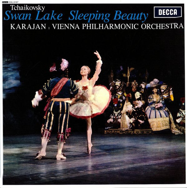 Tchaikovsky*, Karajan* : Vienna Philharmonic Orchestra* : Swan Lake & Sleeping Beauty Suites (LP, Album, RE)