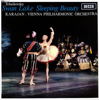 Tchaikovsky*, Karajan* : Vienna Philharmonic Orchestra* : Swan Lake & Sleeping Beauty Suites (LP, Album, RE)