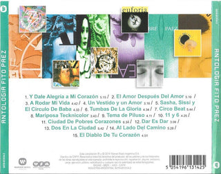 Fito Páez : Antología Fito Páez (CD, Comp)