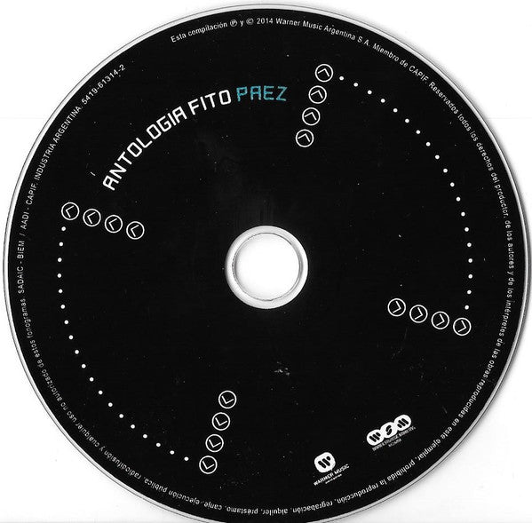 Fito Páez : Antología Fito Páez (CD, Comp)