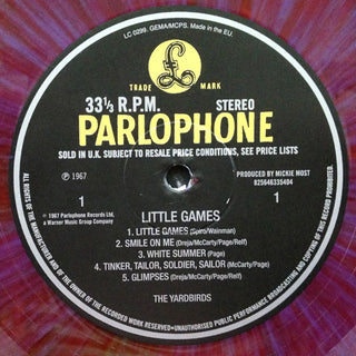 The Yardbirds : Little Games (LP, Album, RSD, RE, Mul)