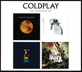 Coldplay : 4CD Catalogue Set (Box, Comp, Ltd + 4xCD, Album)