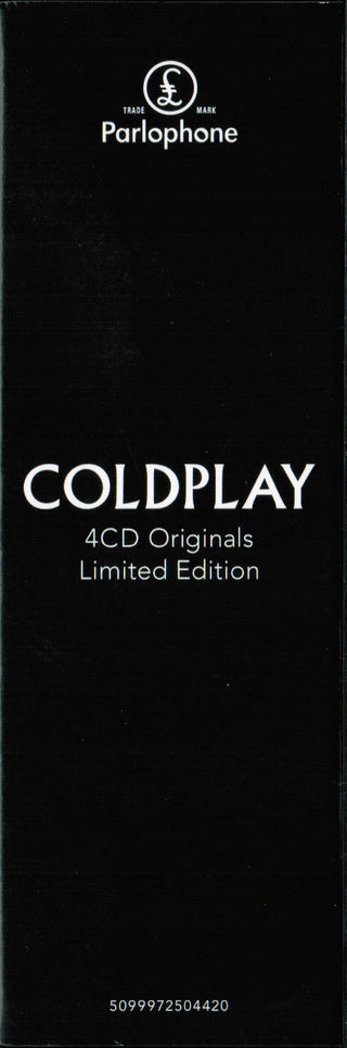 Coldplay : 4CD Catalogue Set (Box, Comp, Ltd + 4xCD, Album)