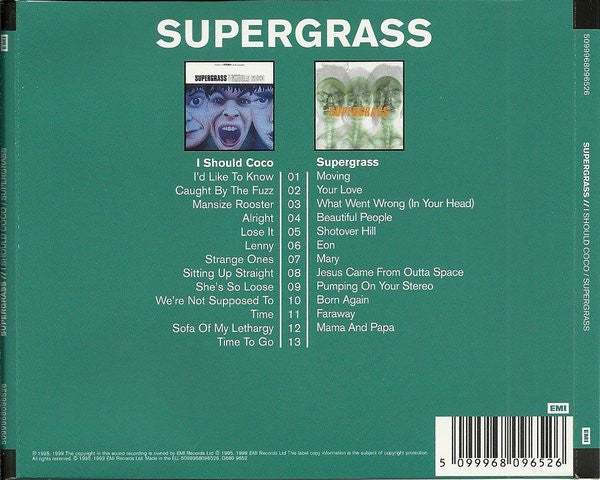 Supergrass : I Should Coco / Supergrass (Box, Comp + 2xCD, Album)