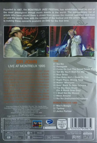 Dr. John : Live At Montreux 1995 (DVD-V, PAL)