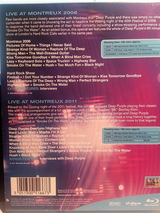 Deep Purple : Live At Montreux 2006 - They All Came Down To Montreux / Live At Montreux 2011 (Blu-ray, RE, Multichannel + Blu-ray, RE, Multichan)