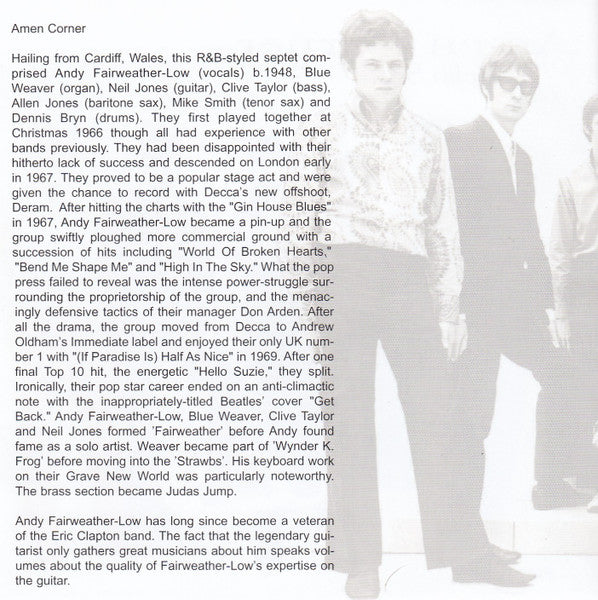 Amen Corner : Bend Me Shape Me (2xCD, Comp + Box)