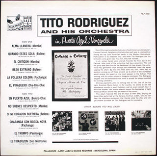 Tito Rodriguez & His Orchestra : In Puerto Azul, Venezuela (LP, Album, RE)