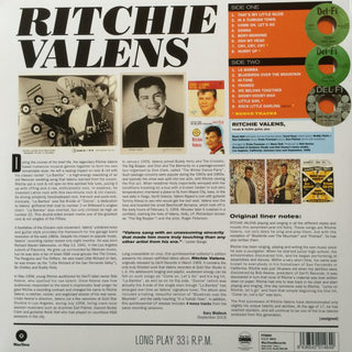 Ritchie Valens : Ritchie Valens (LP, Album, Ltd, RM, 180)