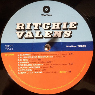 Ritchie Valens : Ritchie Valens (LP, Album, Ltd, RM, 180)